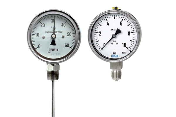 Đồng hồ đo nhiệt độ, áp suất - Công Ty TNHH DV Năng Lượng Lò Hơi